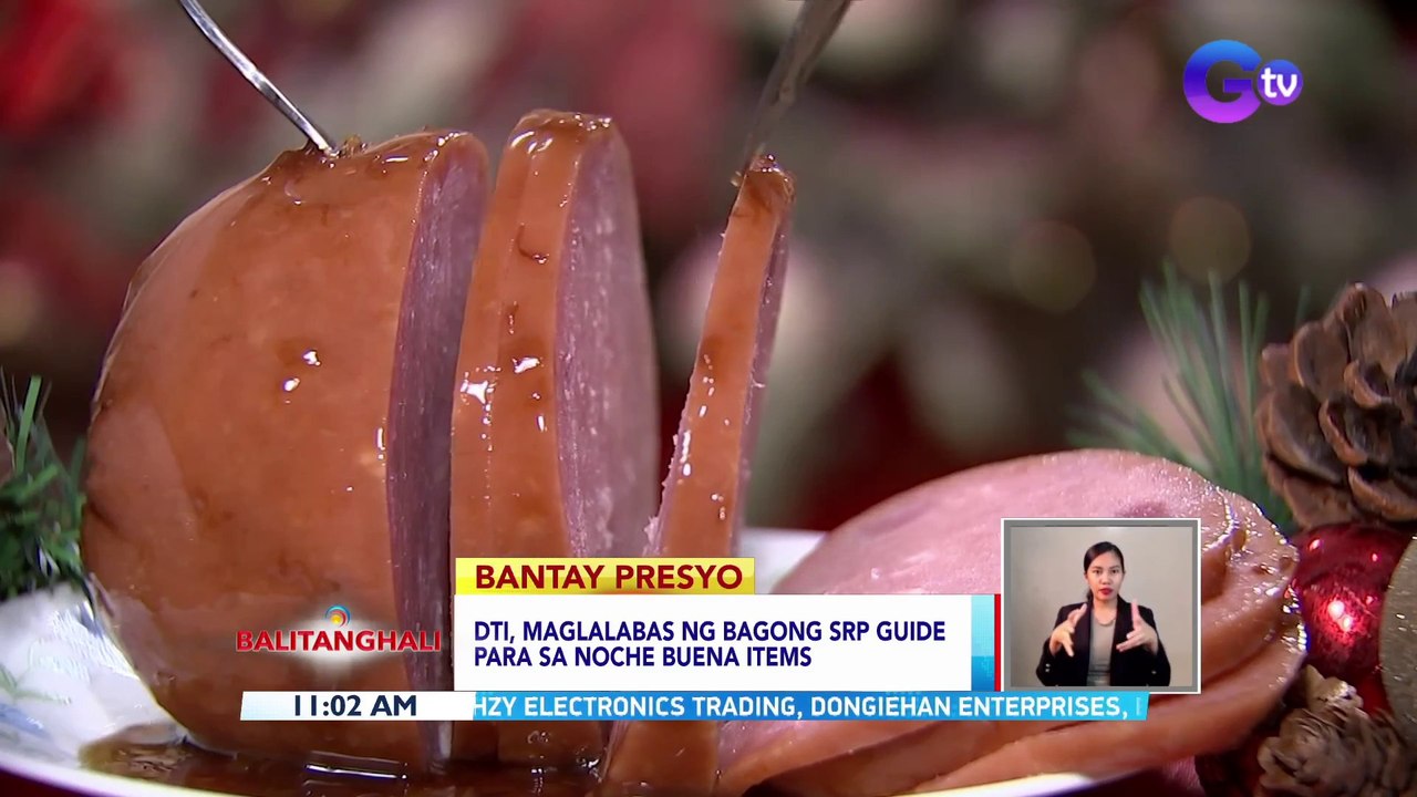 DTI, maglalabas ng bagong srp guide para sa noche buena items | BT