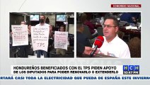 Hondureños beneficiados del TPS piden apoyo a Diputados para pedir extensión del mismo