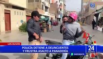 PNP frustra asalto a panadería en Los Olivos: delincuentes tenían croquis del local