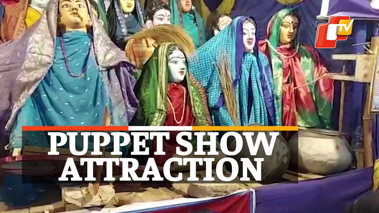Puppet Show Stirs Nostalgia During Dhenkanal’s Gajalaxmi Puja