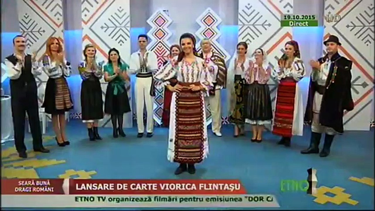 Alina Ceuca - La multi ani si numai bine (Seara buna, dragi romani! - ETNO TV - 19.10.2015)