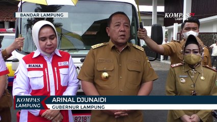 Bantu Optimalkan Pelayanan Masyarakat, Gubernur Arinal Beri Bantuan Mobil Ambulans ke PMI Lampung