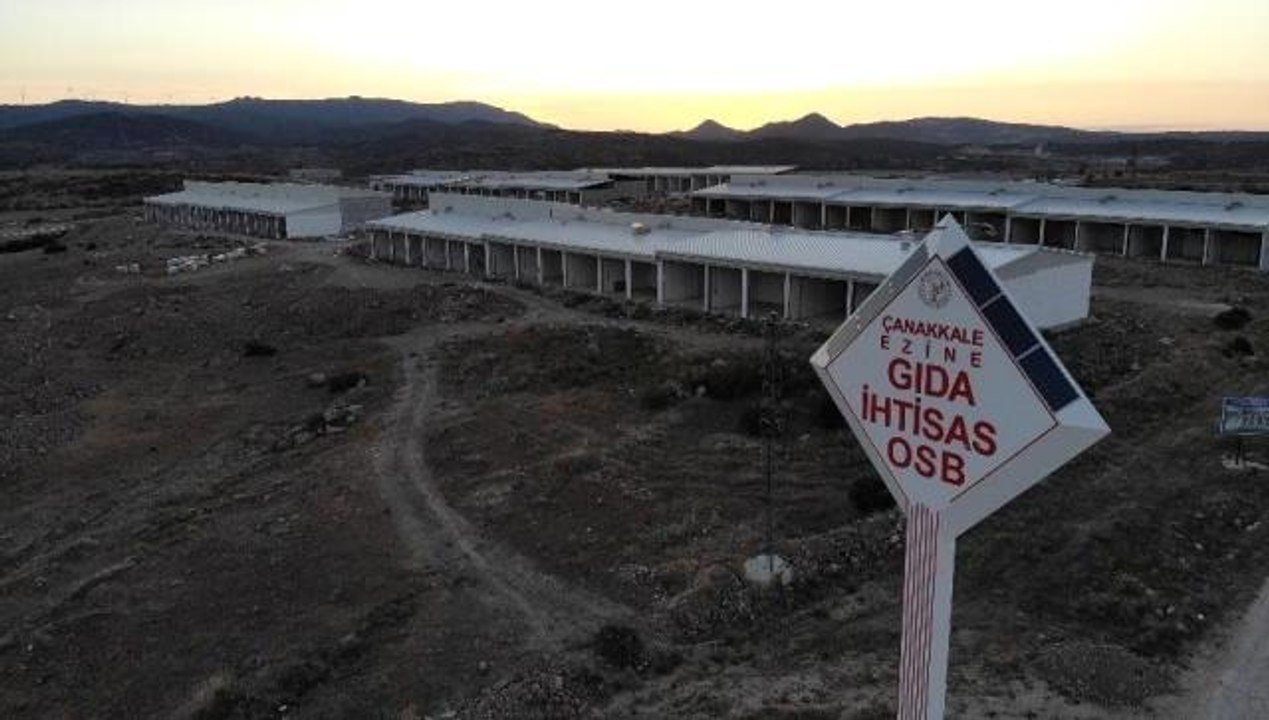 Çanakkale ekonomi haberleri | Ezine Gıda İhtisas OSB'de ilk fabrika kasım ayında açılıyor