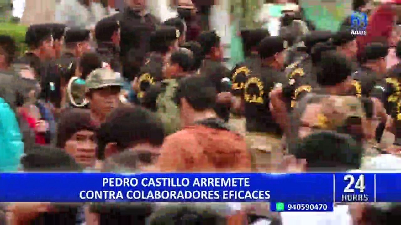 Pedro Castillo se reúne con licenciados de las Fuerzas Armadas en Palacio de Gobierno