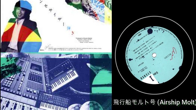 難波弘之* – 飛行船の上のシンセサイザー弾き (Hiroyuki Namba) Electronic, Rock Style: Prog Rock, Synth-pop 1982.