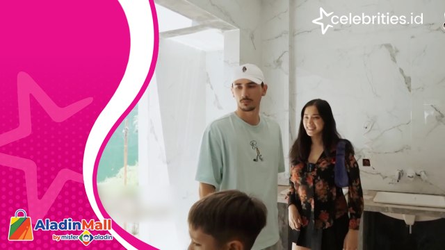 Jessica Iskandar dan Vincent Pamer Rumah Baru, El-Barack Pandu Keliling Rumah