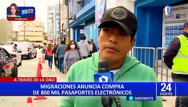 Migraciones anuncia compra de 800,000 libretas de pasaportes electrónicos a través de OACI