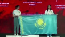 Türk ve Kazak sporcular arasında 'bayrak' gerginliği