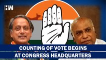 Congress Presidential Election: Votes Being Counted At AICC Headquarters| Mallikarjun Kharge