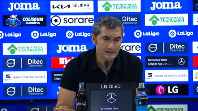 Valverde, tras el empate con el Getafe: Posiblemente sea el partido más áspero de la temporada
