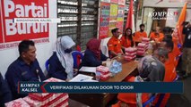 KPU Kalsel Verifikasi Faktual 9 Parpol Non-Parlemen Secara Door to Door