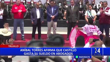 Aníbal Torres asegura que está dispuesto a poner el cuerpo por la defensa del pueblo