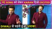 Karan Kundrra Looks Dapper As He Promotes His New Song 'Inni Si Gal' | Gives Diwali Wishes