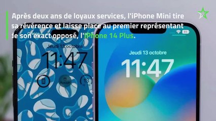 Test Apple iPhone 14 Plus : un géant qui ne craint pas le coup de pompe