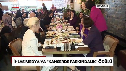 Скачать видео: İhlas Medya 'Kanserde Farkındalık' Ödülüne Layık Görüldü - TGRT Özel Haber