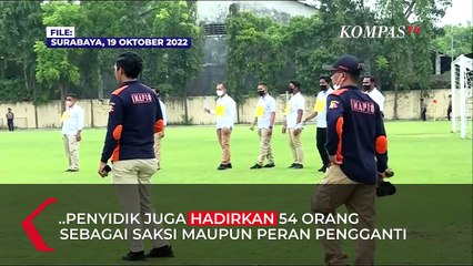 Polisi Periksa 3 Peran Tersangka di 30 Adegan dalam Rekonstruksi Tragedi Kanjuruhan