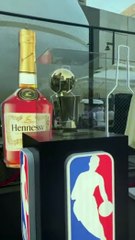 Hennessy x NBA Game Never Stops Pop Up Basketball Court