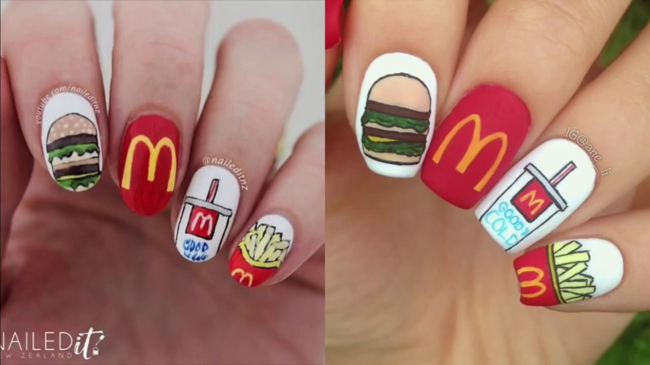 Nail Art MDC Inspired Design