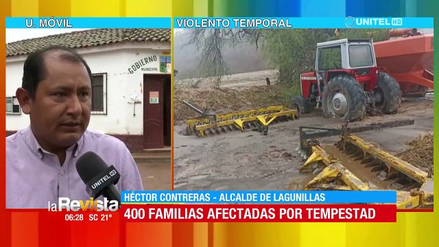 El municipio de Lagunillas se declara en desastre por lluvias; casas quedaron sin techo y se cortaron los caminos