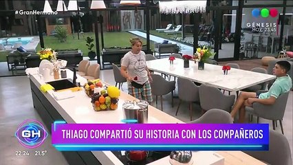 "Hace dos semanas estaba juntando cartón, quiero una casita para mis hermanos": Thiago se abrió en GH