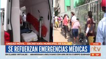 Alcalde, Jhonny Fernández, hizo la entrega de 5 ambulancias para emergencias médicas gratuitas.