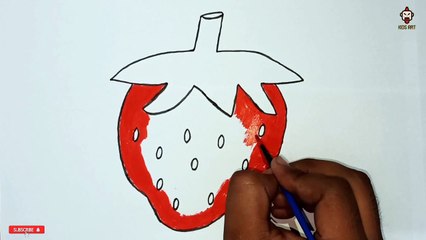 How to Draw strawberry