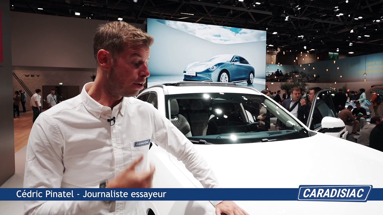 En direct du Mondial de l'auto 2022 - Wey Coffee 01, un SUV hybride fort de café