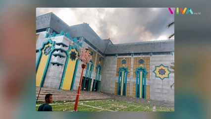 Api Mengamuk, Kubah Jakarta Islamic Center Hangus Terbakar