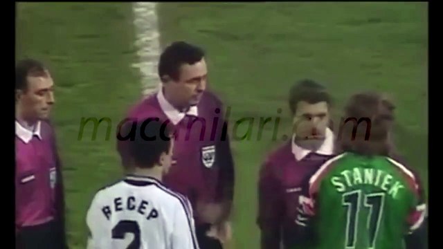 Beşiktaş 2-1 Legia Varşova 29.10.1996 - 1996-1997 UEFA Cup 2nd Round 2nd Leg