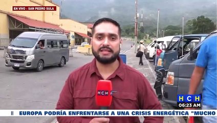 ¡Tras muerte de chofer! Paralizados buses entre SPS y Choloma en la Gran Terminal
