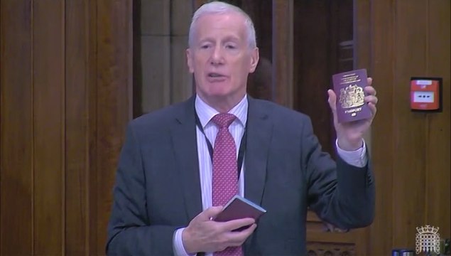 Steve Baker tells Gregory Campbell Irish unionists born after 1949 are ‘not British citizens and must naturalise’