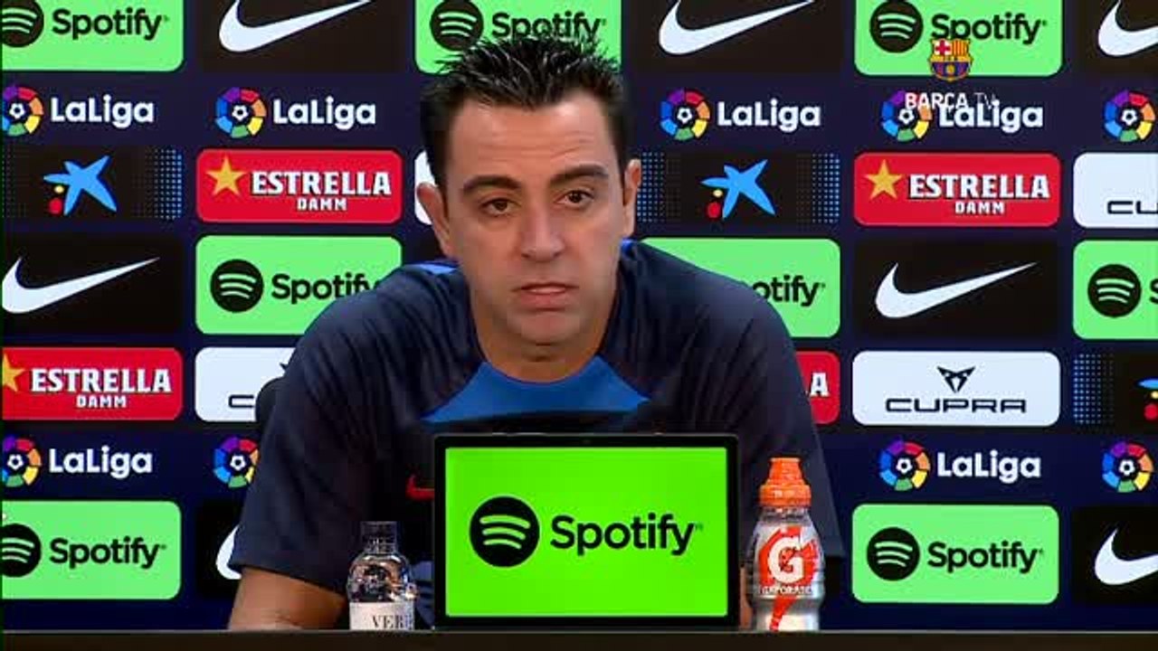 Xavi: "El objetivo es ganar títulos, aunque tengo el móvil como si se hubiera muerto un familiar"