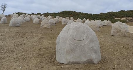 ÇANAKKALE - 322 şehit mezarının bulunduğu Projektör Tepe Şehitliği ihya ediliyor