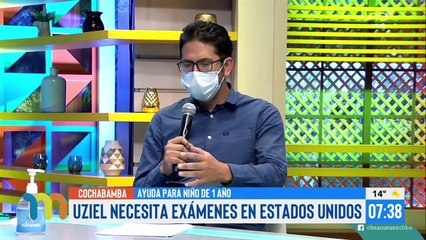 "¡Me va sonreír de nuevo, seguiré luchando!", dijo la mamá de Uziel de sólo un año, que padece obesidad genética