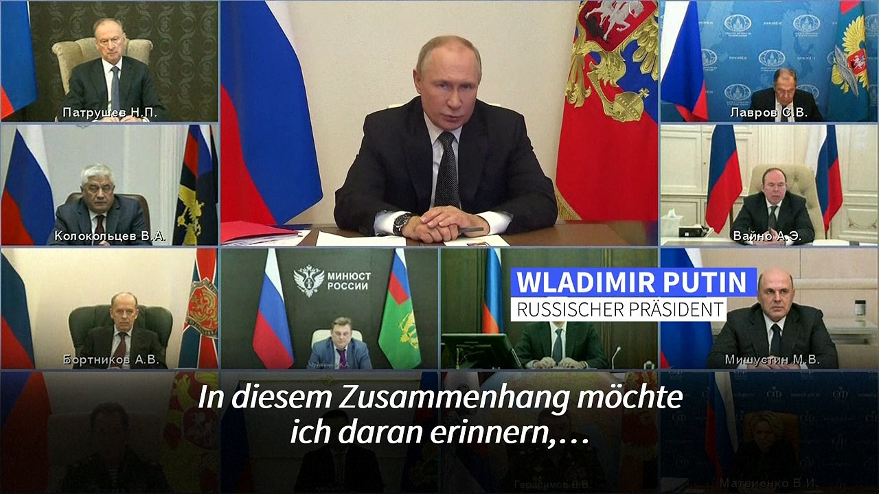 Ukraine: Putin verhängt Kriegsrecht in annektierten Gebieten
