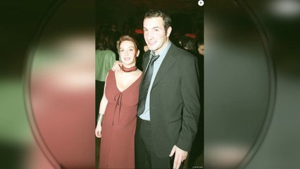 Jean DUJARDIN qui est sa PREMIÈRE femme GAELLE, mère de ses fils JULES et SIMON
