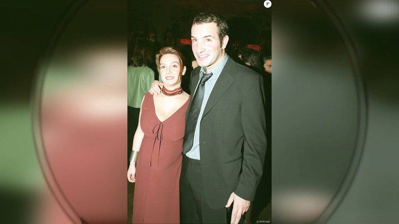 Jean DUJARDIN qui est sa PREMIÈRE femme GAELLE, mère de ses fils JULES et SIMON