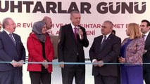 Cumhurbaşkanı Erdoğan, Muhtarlar Evi Açılışı ve 100 Muhtar Hizmet Binası Temel Atma Töreni'ne katıldı (2)