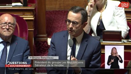 "Le désordre migratoire peut tuer" selon Bruno Retailleau