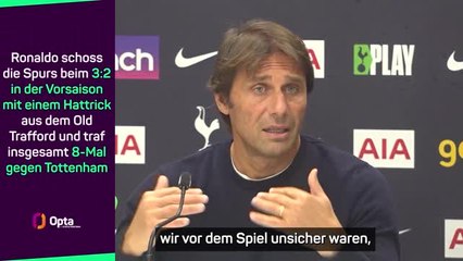 Conte: "Haben letztes Jahr gegen CR7 verloren"
