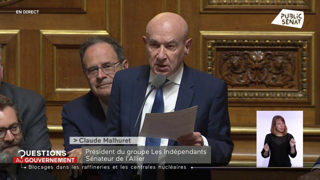 Claude Malhuret charge le « syndicalisme trash » de la CGT et les « groucho-marxistes de la Nupes »