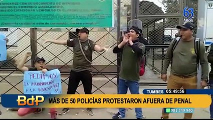 Personal de INPE realizó paro indefinido a nivel nacional por derechos laborales