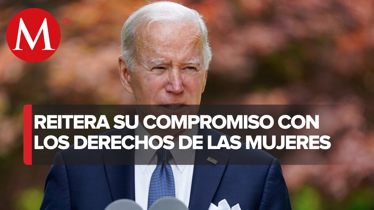 Biden promete consagrar derecho a aborto si demócratas ganan elecciones
