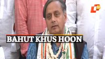 How Shashi Tharoor Reacted After Defeat In Congress President Election