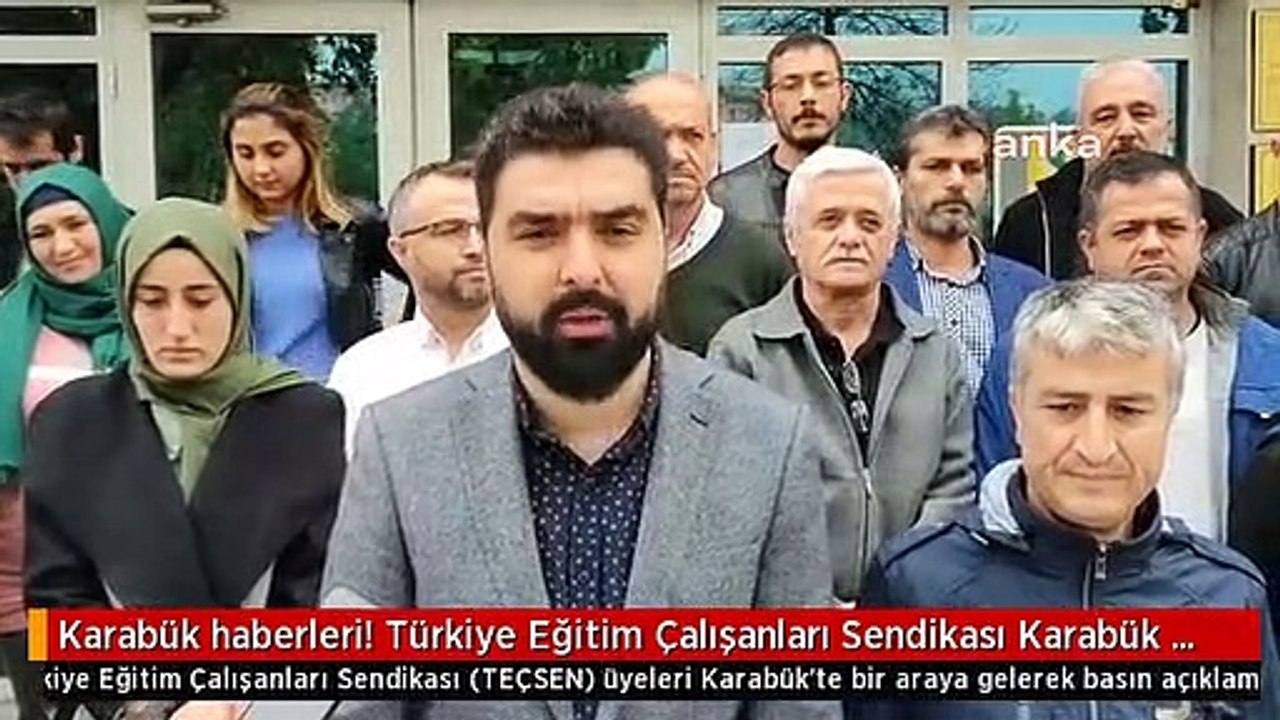 Karabük haberleri! Türkiye Eğitim Çalışanları Sendikası Karabük Şubesi: "Sorunlarımızın Bu Torba Yasayla Ortadan Kaldırılmasını Talep Ediyoruz.