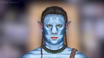 Avatar Makeup Tutorial | Avatar Animation Video | Darsh Chettri