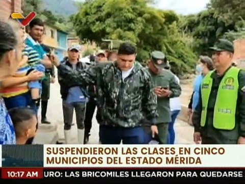 Suspenden actividades escolares en cinco municipios merideños