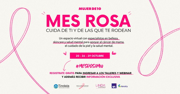 Consejos de skincare para una hidratación profunda con Linda Derma y Axa - Webinar