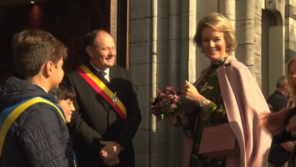 Le couple royal en visite à Rixensart et à Braine l'Alleud