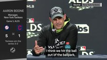 Boone praises Yankees for getting through competitve series